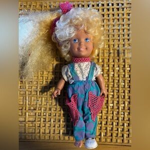 vintage Playskool Dolly Surprise Holly doll from 1987